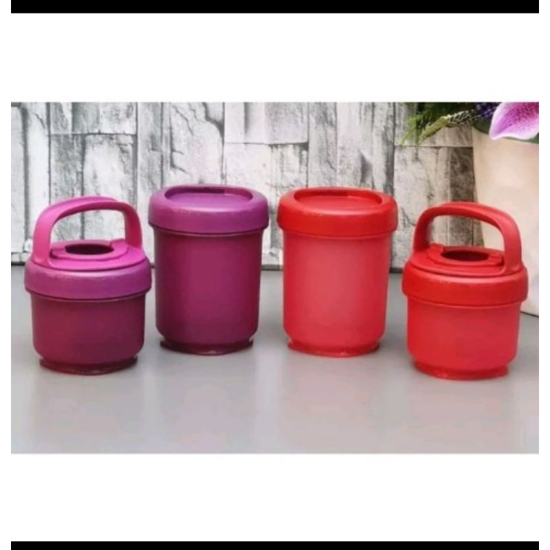 Jual Tupperware twist n snak/wadah bubur/wadah sayur/tempat susu ...