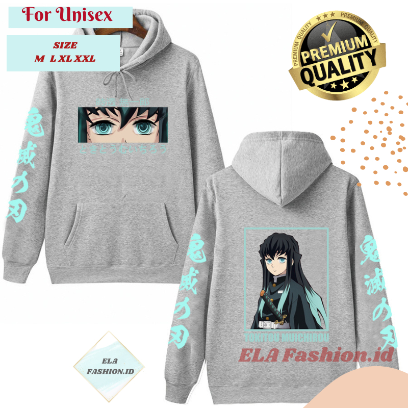 Jual Jaket Demon Slayer Hoodie Muichiro Tokito Manga Kimetsu No Yaiba ...