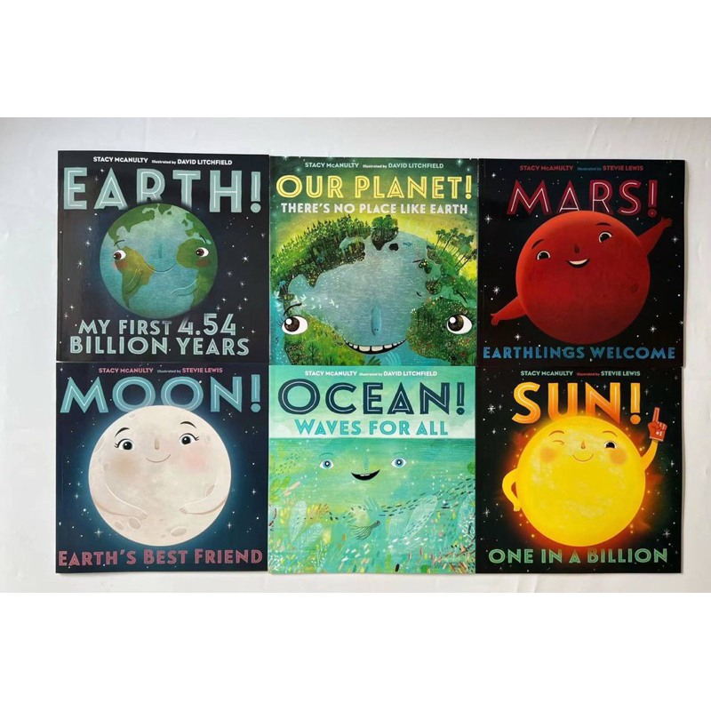 Jual Our Universe Series Moon Earth Our Planet Mars Ocean Sun By Stacy