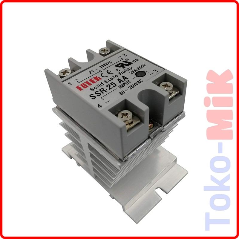 Jual Heat Sink Pendingin Heatsink SOLID STATE RELAY SSR FQFER FOTEK ...