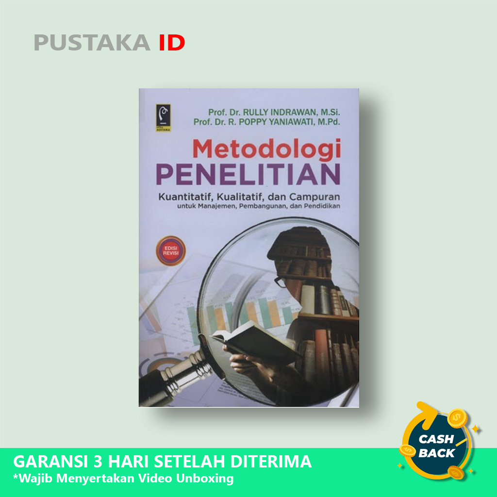 Jual Buku Metodologi Penelitian Kuantitatif Kualitatif Dan Campuran ...