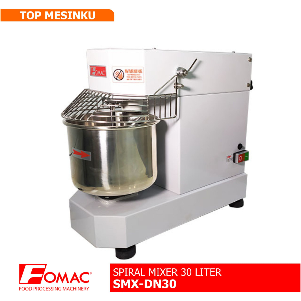 Jual Spiral Mixer Fomac Smx Dn Liter Pengaduk Adonan Roti Shopee Indonesia