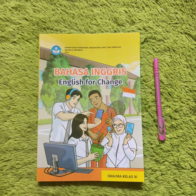 Jual ORIGINAL BUKU BAHASA INGGRIS ENGLISH FOR CHANGE KELAS 11 SMA SMK ...