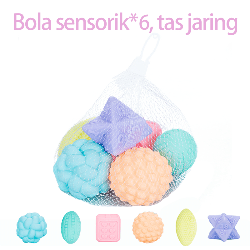 Jual Bisa COD Bola Sensorik Bpa Free Bayi Mainan Buat Bayi Merangkak ...