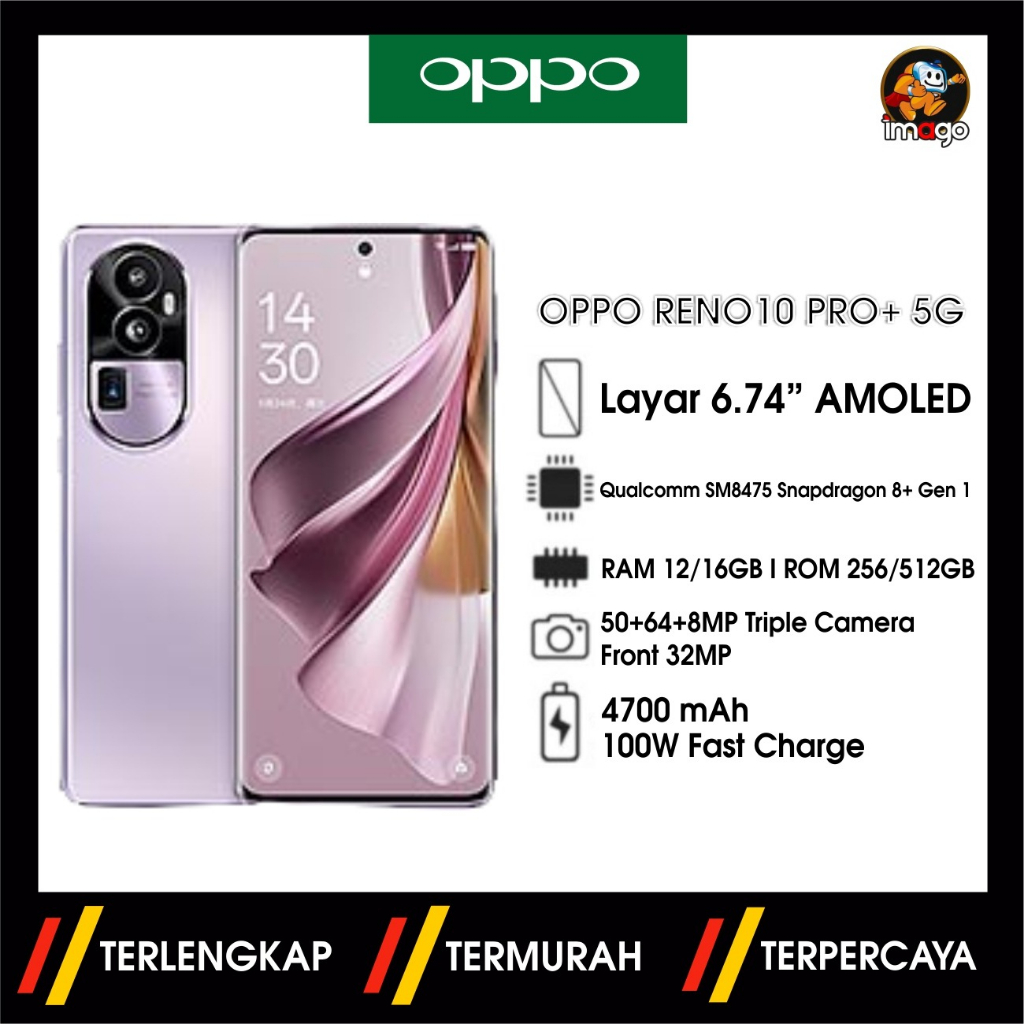 Jual OPPO RENO 10 PRO+ 5G | Shopee Indonesia