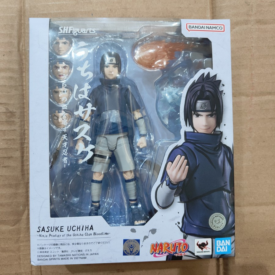 S.H.Figuarts Naruto Sasuke Uchiha Ninja Prodigy of The Uchiha Clan Bloodline