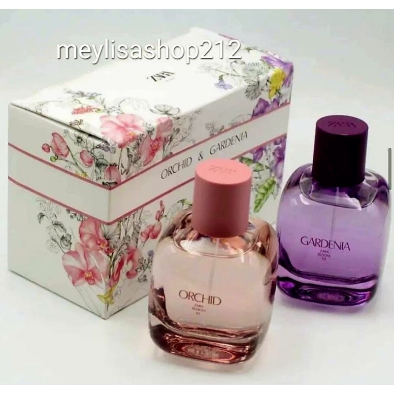 Jual Parfum ZA RA SET 2in1 GARDENIA ORCHID Ori Eropa 90ml for