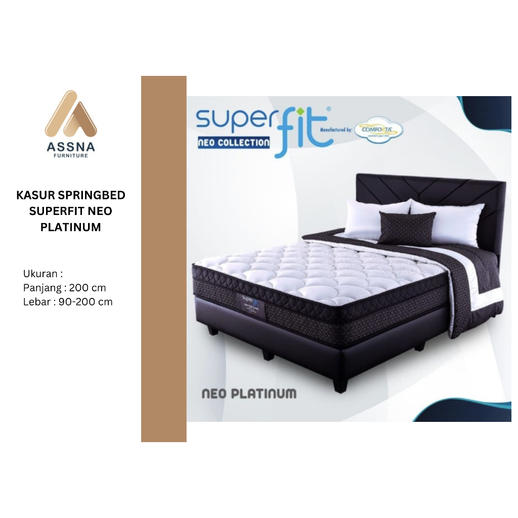 Jual Kasur Springbed Superfit Neo Platinum | Shopee Indonesia