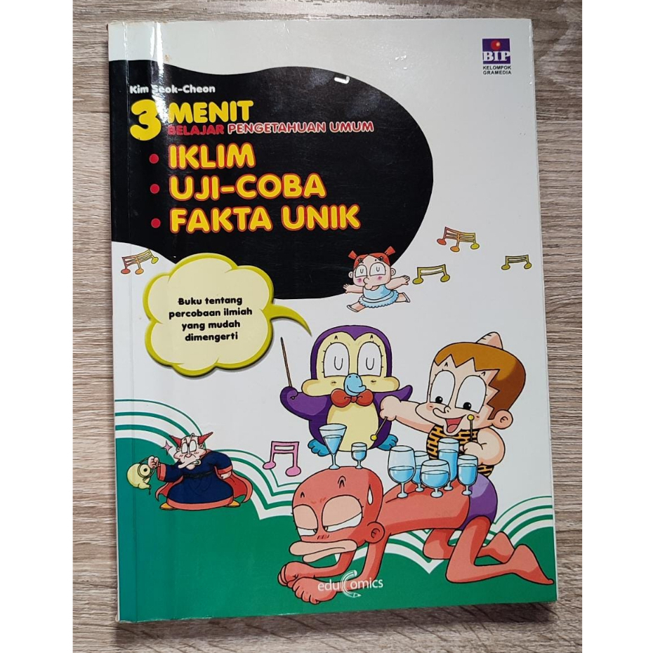 Jual Buku Preloved Kim Seok Cheon Menit Belajar Pengetahuan Umum