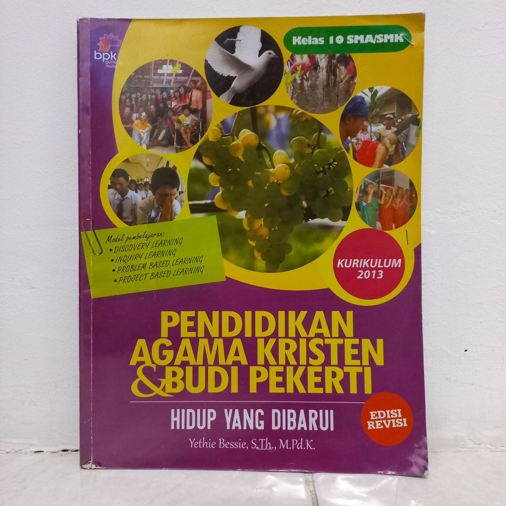 Jual Buku Pendidikan Agama Kristen & Budi Pekerti Kelas 10 BPK Kurikulum 2013 Edisi Revisi ...