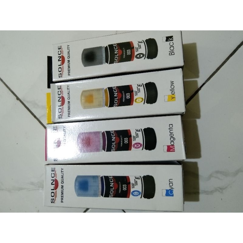 Jual tinta Epson solnce 003 dye ink for epson | Shopee Indonesia