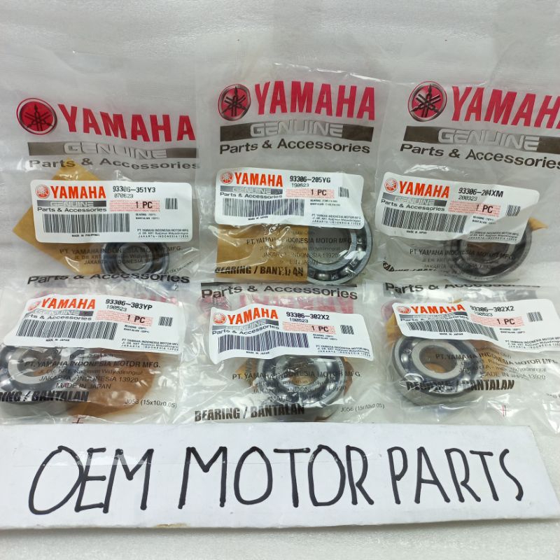 Jual Bearing Set Gardan Gearbox Rasio Aerox Nmax Lexi Original Yamaha ...