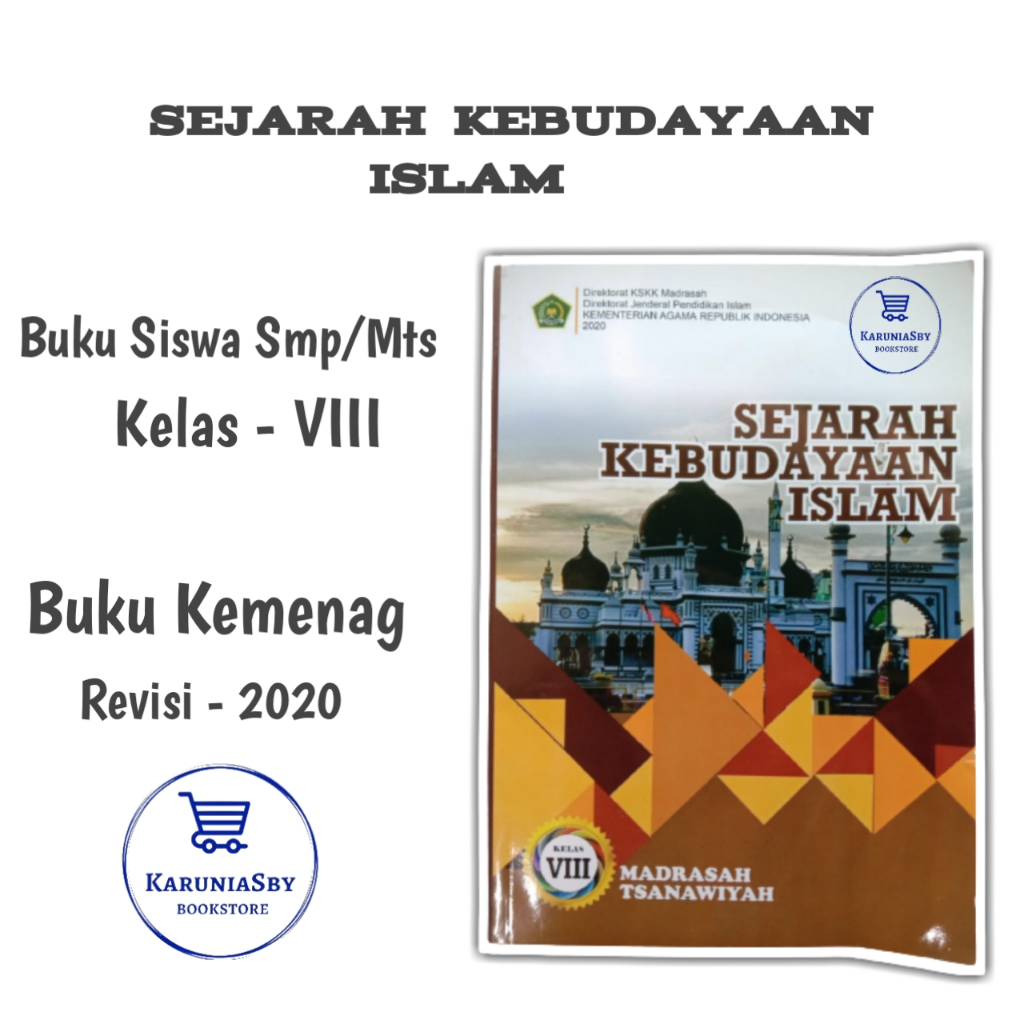 Jual Buku Siswa SMP/MTs Kelas 8 SKI - SEJARAH KEBUDAYAAN ISLAM KEMENAG ...