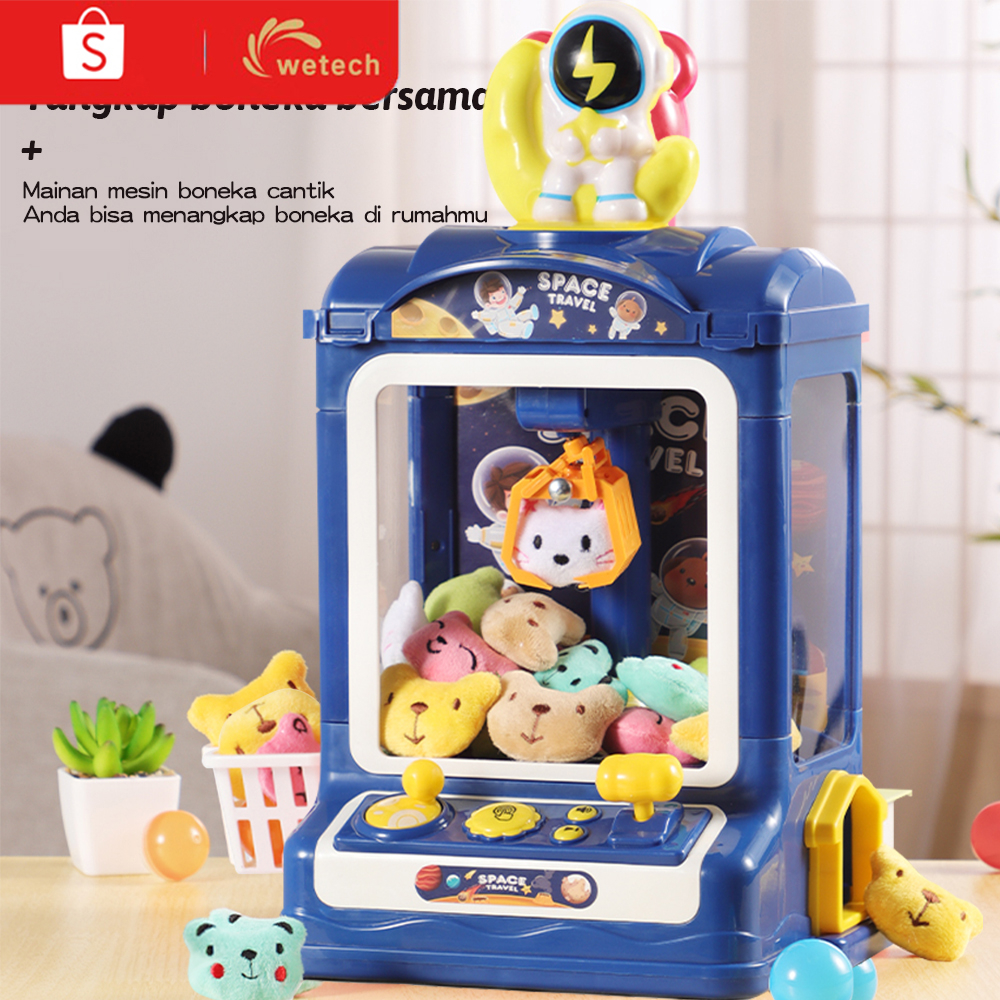 Jual Wetech Mainan Mesin Capit Jumbo Claw Machine Toy Claw Game Toy Dengan Musik Dan Lampu 2391