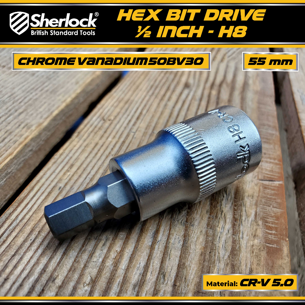 Jual Sherlock Mata Kunci Sok Shock Drive 1/2 