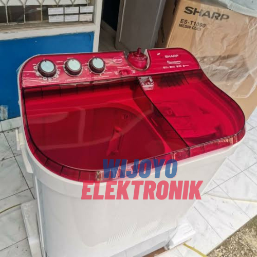 Jual MESIN CUCI SHARP EST 1070 SJ 10 KG 2 TABUNG EST1070 10KG AQUAMAGIC ...