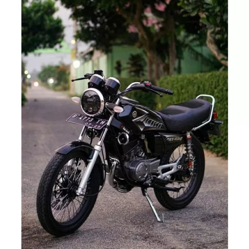 Jual striping lis sticker standar ORI Yamaha RX king 2008 hitam