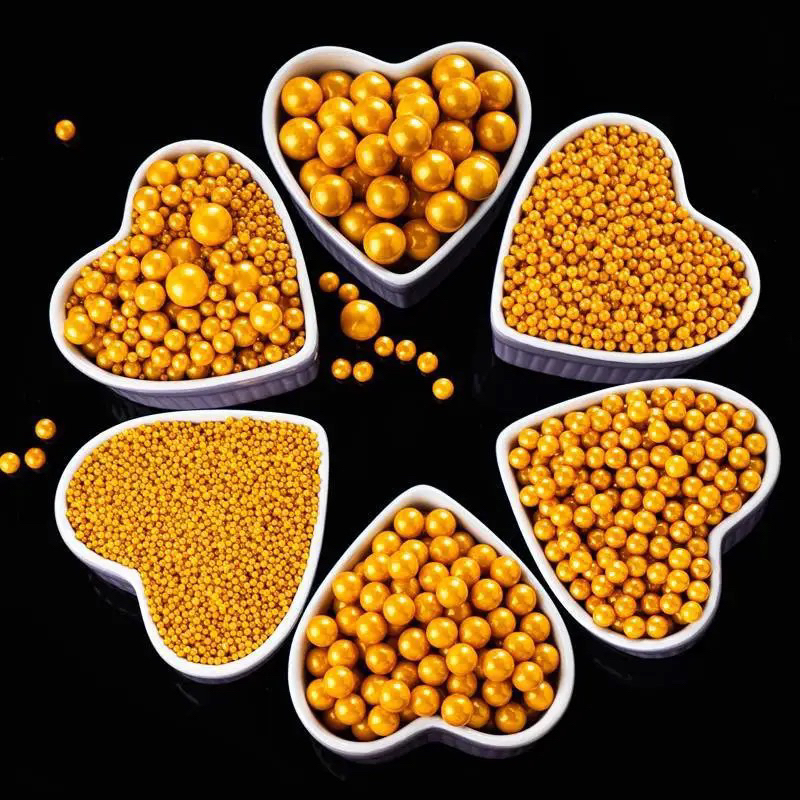 Jual Gold Sprinkle Cake Decoration 50gr dan 100gr Birthday Cake