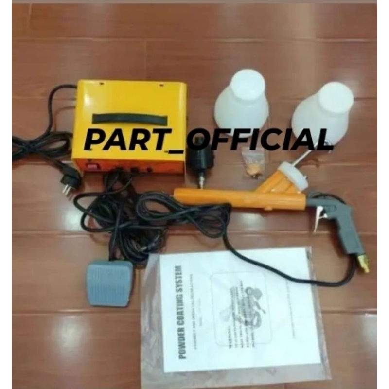 Jual Mesin powder coating portable mini spray gun cat bubuk Shopee