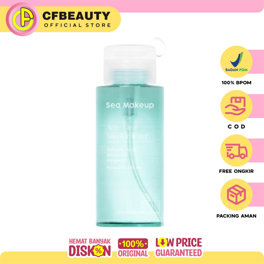 Jual Sea Makeup Micellar Water Pembersih Wajah Makeup Remover Cleansing