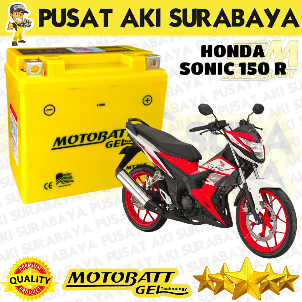 Jual DI JAMIN ASLI AKI ORIGINAL MOTOBATT GEL MTZ6S UNTUK MOTOR SUZUKI