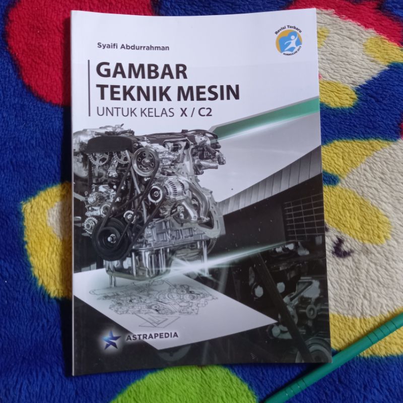 Jual ORIGINAL BUKU GAMBAR TEKNIK MESIN KELAS 10 C2 SMK | Shopee Indonesia