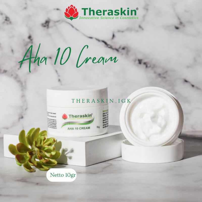 Jual Theraskin Aha Cream Krim Malam Flek Gr Shopee Indonesia