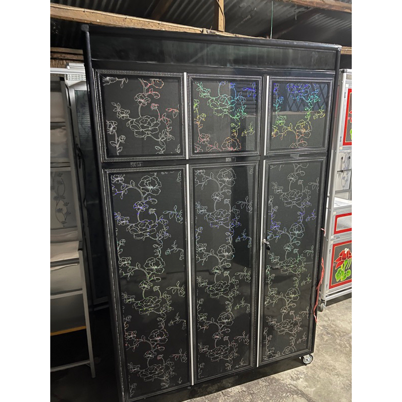 Jual Rak Piring 3 Pintu Roda Engsel Panjang | Shopee Indonesia