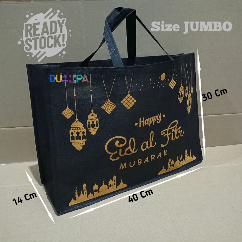 Tas Hampers Lebaran Isi 10 pcs 2026 Tempat Sembako Thr Idul Fitri Ukuran Jumbo Serbaguna Banyak Desain