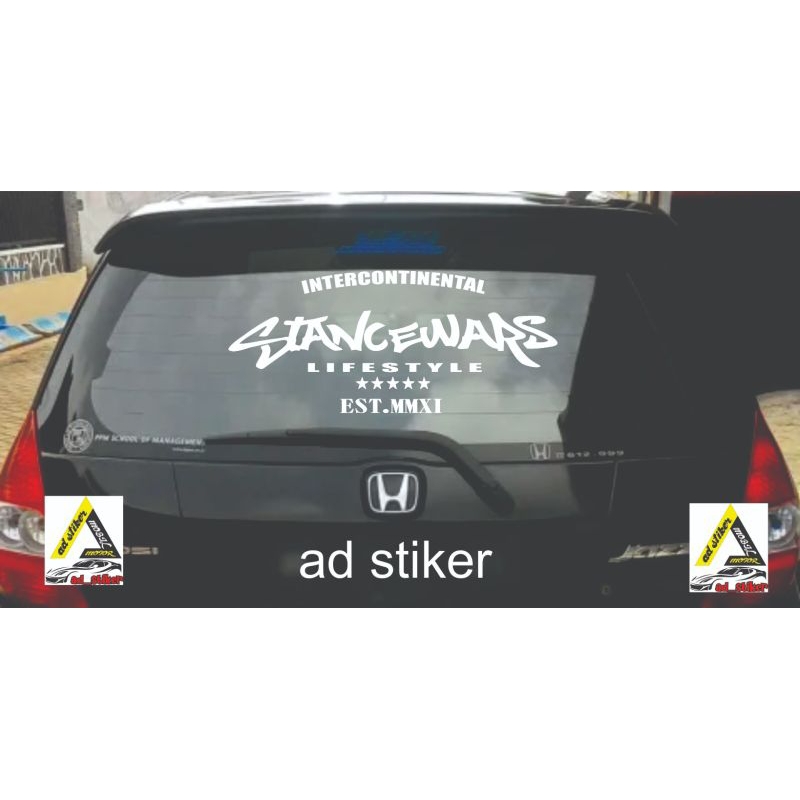 Jual STIKER KACA BELAKANG ALL TYPE MOBIL BISA CUSTOM STICKER CUTTING ...