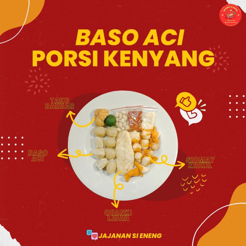 Jual Baso Aci Porsi Kenyang Khas Bandung Boci Viral Makanan Khas