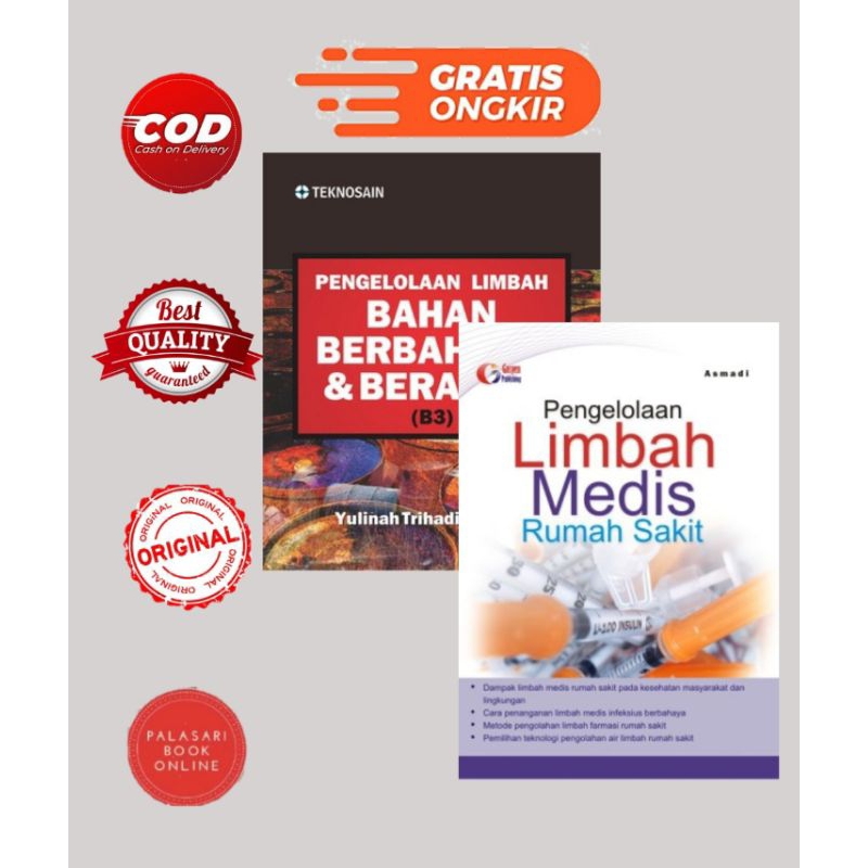 Jual Buku Paket Pengelolaan Limbah Bahan Berbahaya Dan Beracun B3 ...