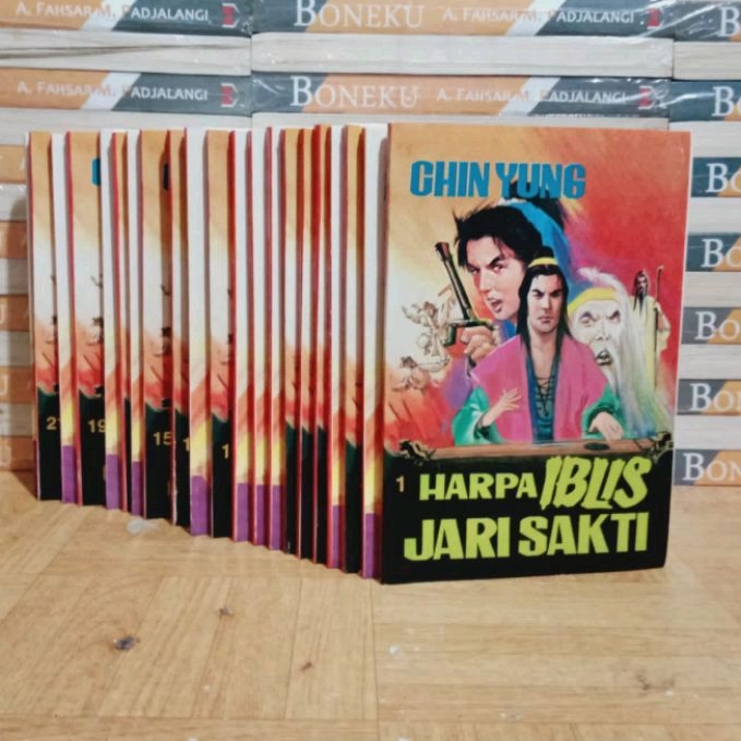 Jual Komik Silat Original Harpa Iblis Jari Sakti Volume 1 24 Tamat Chin