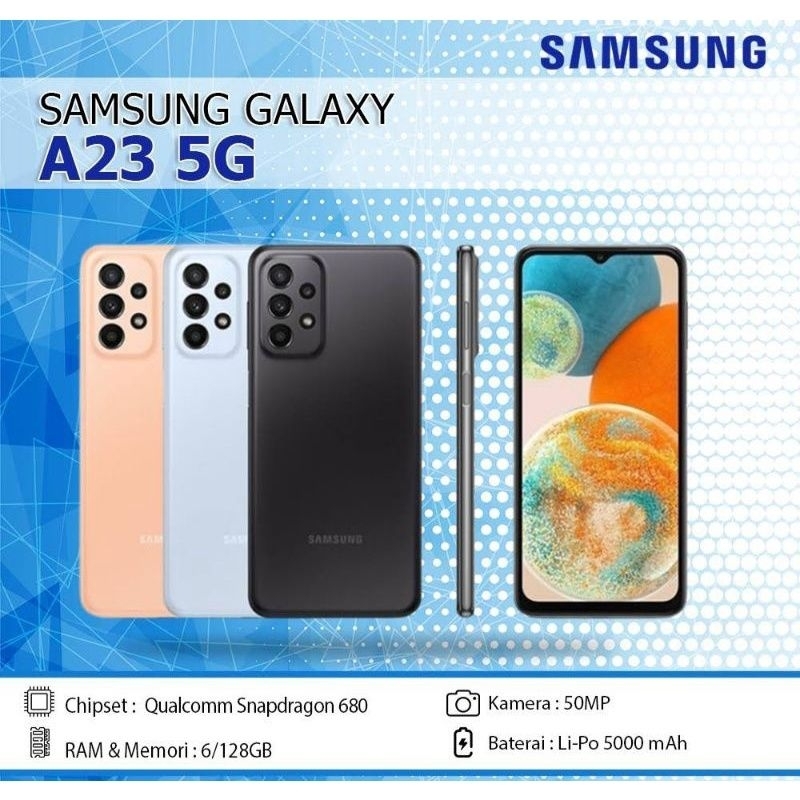 Jual Samsung Galaxy A23 5G 6/128 Garansi Resmi | Shopee Indonesia