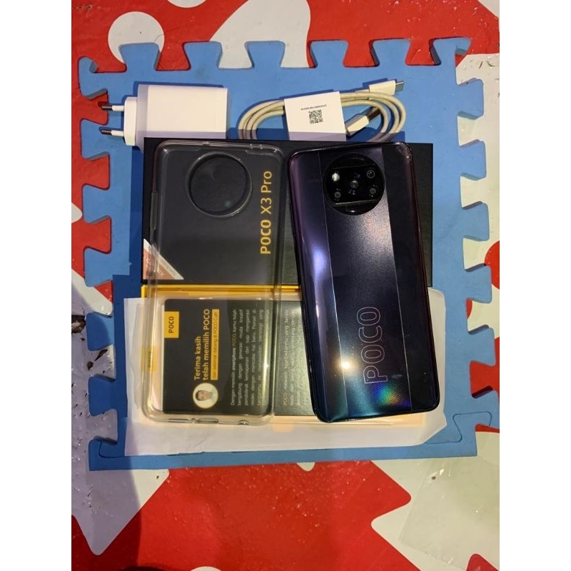Jual Poco X3 Pro Phantom Black 6/128 Second Minus | Shopee Indonesia