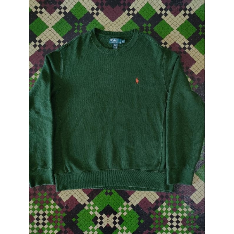 Jual Crewneck Polo Ralph Lauren second | Shopee Indonesia