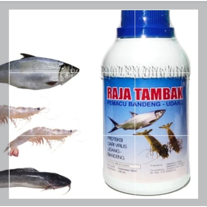 Jual RAJA TAMBAK 250ML PROBIOTIK PEMACU PERTUMBUHAN IKAN DAN UDANG Shopee Indonesia