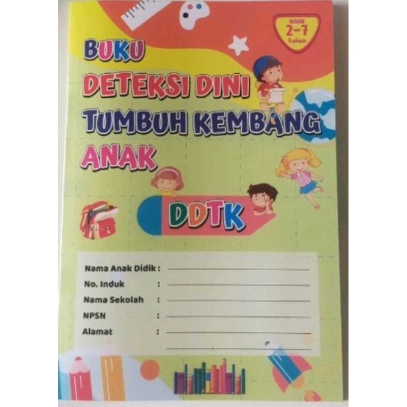 Jual Buku SDIDTK Untuk Deteksi Tumbuh Kembang Anak | Shopee Indonesia