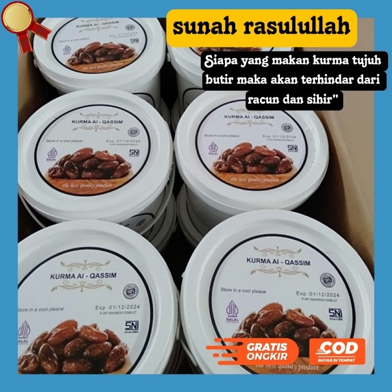 Jual Kurma Al Qassim Premium Kurma Ember Al Qassem Shopee Indonesia 3004