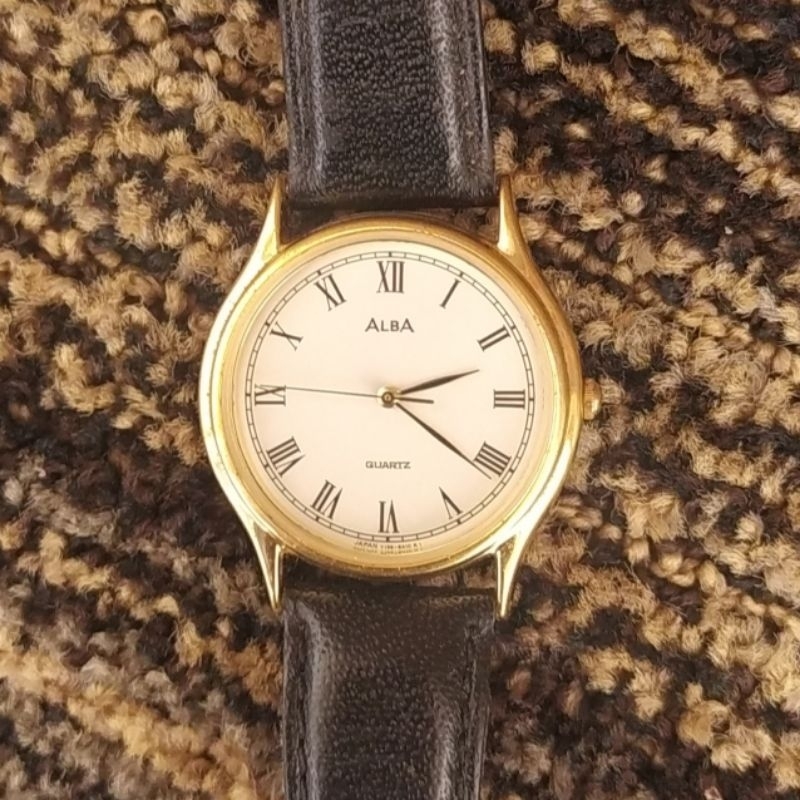 Jual SEIKO-ALBA Y136-6A10 QUARTZ JAPAN | Shopee Indonesia セイコー 