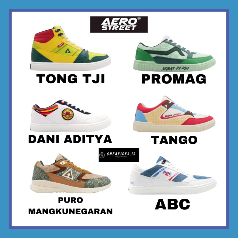 Jual [ORIGINAL] AEROSTREET X TONG TJI / PROMAG / DANI ADITYA / TANGO ...