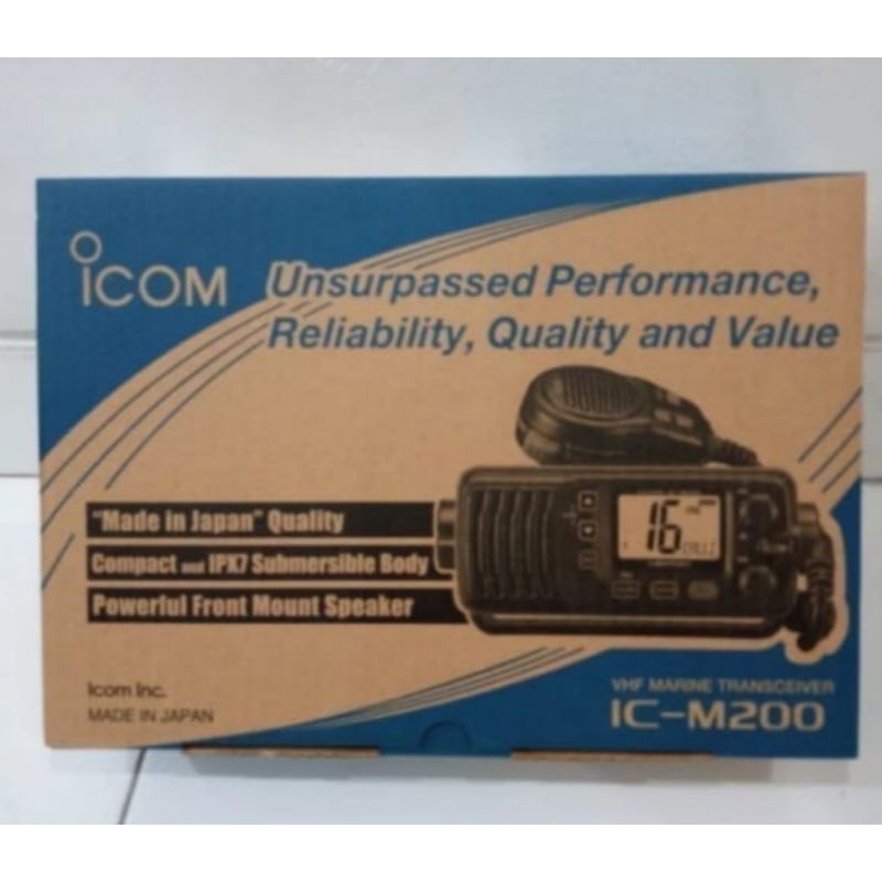 Jual Icom IC M200 Radio RIG VHF Marine original | Shopee Indonesia