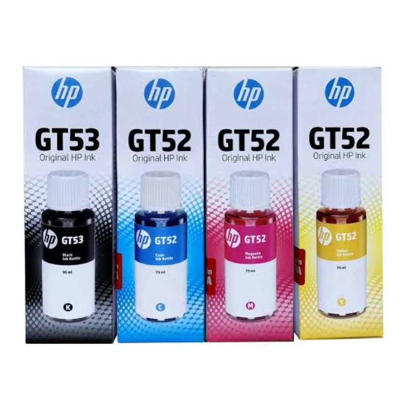Jual Tinta Hp GT 53 & GT52 Original Untuk HP DeskJet GT 5810 GT5820 All