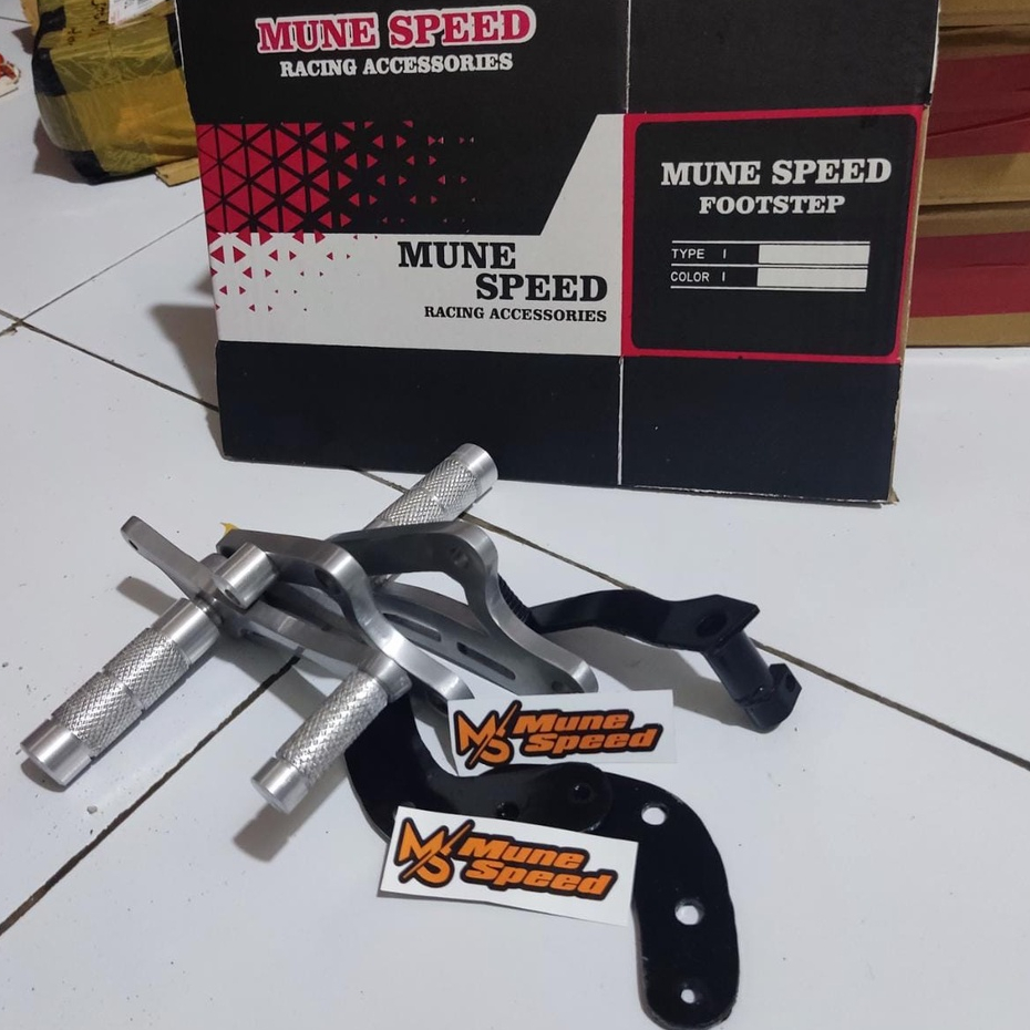 Jual Footstep Underbon MUNE SPEED Scorpio 225 Old/New Z Step Underbone ...