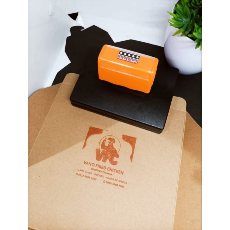 Jual Stempel Otomatis untuk Kardus, Karton, Kertas, Paper box, Paper ...