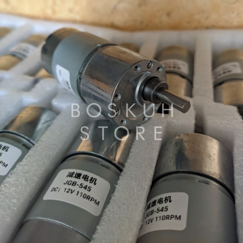 Jual DC MOTOR GEARBOX METAL GEARBOX TORSI KUAT DC MOTOR 12V 110RPM 35W