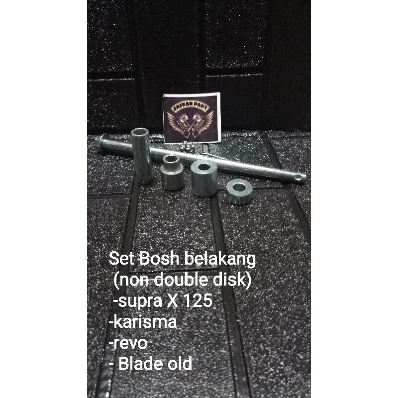 Jual Set Bos Bosh Bushing Depan Belakang Plus As Roda Honda Karisma