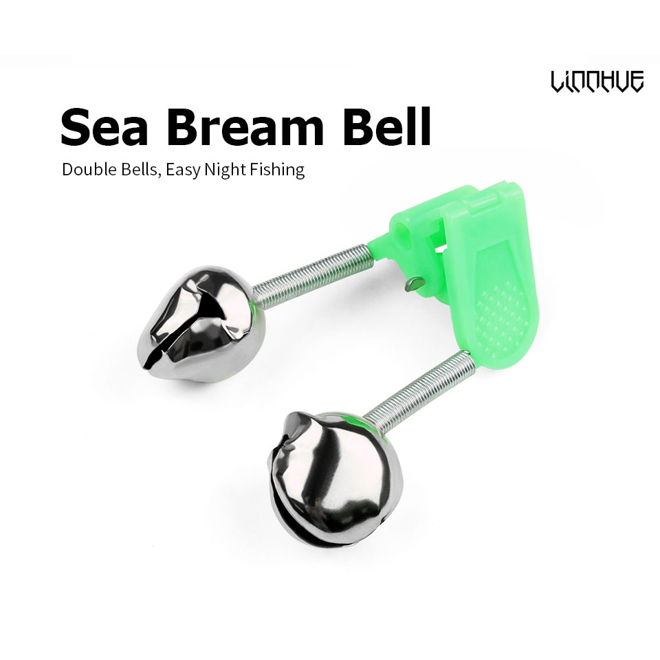 5Pcs sea Fishing Warning Bells Fishing Fishing Bells Sea Pole