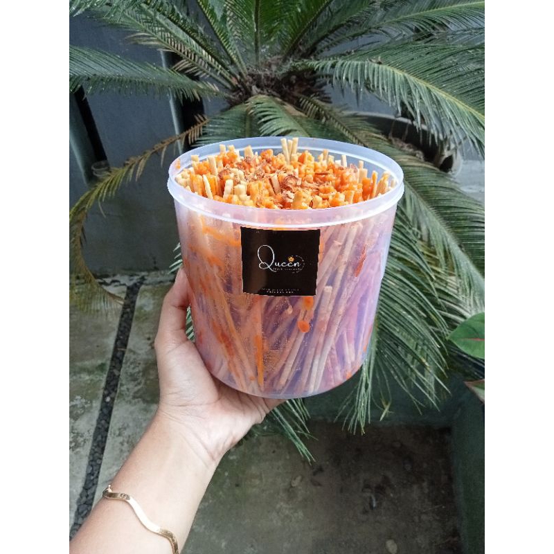 Jual Mie Lidi Toples Besar Biting Jadoel Balado Mie Lidi Toples Kg