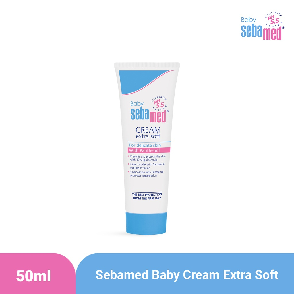 Jual SEBAMED BABY Cream Extra Soft Bar Soap Shampoo Care